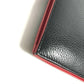Christian Louboutin spiked stud 3-way clutch bag, handbag, crossbody bag, and shoulder bag in black leather for men