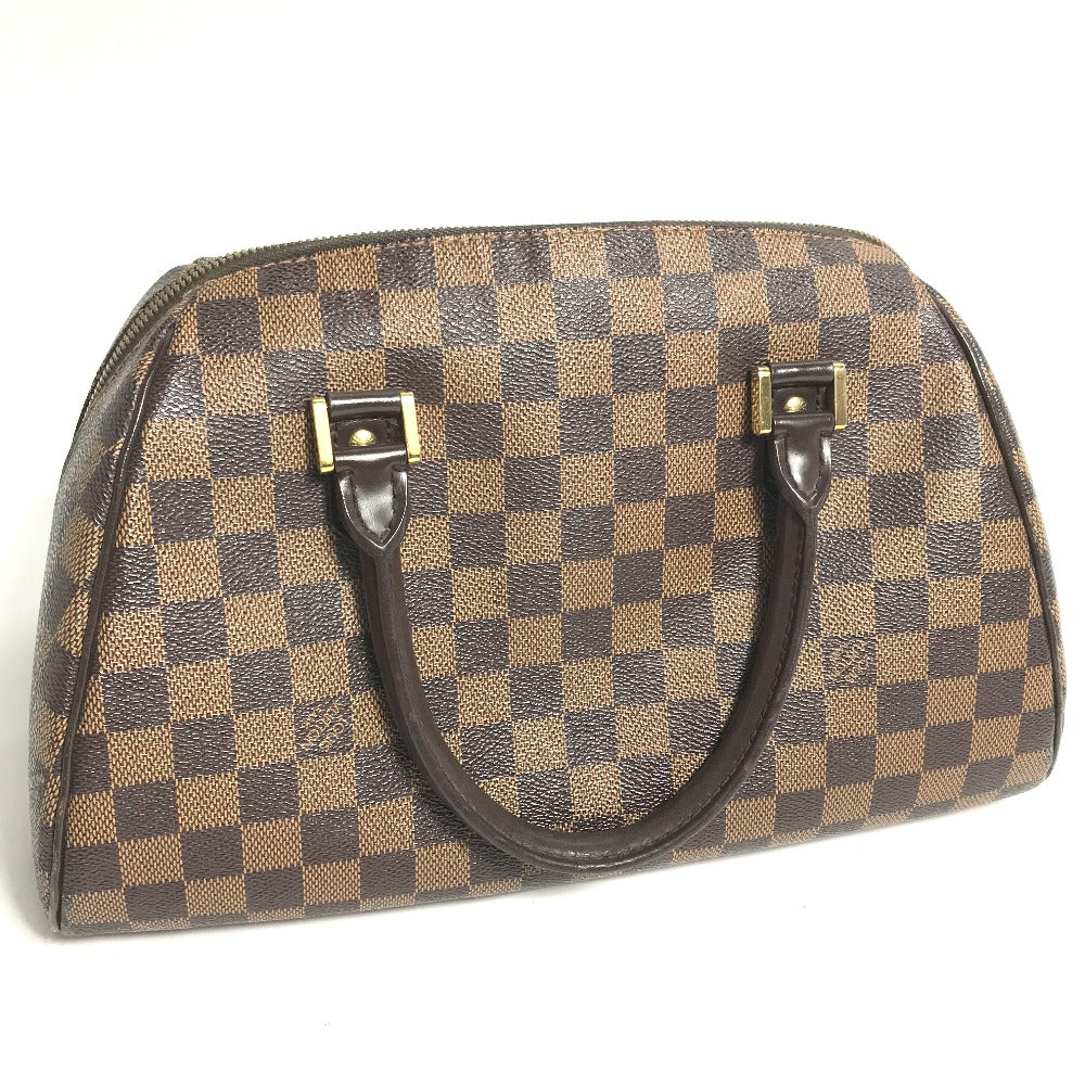 LOUIS VUITTON N41434 Damier Rivera MM Boston Bag, Handbag, Damier Canvas, Women's, Ebene, Brown