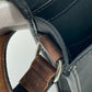 Berluti 斜め掛け フラップ フラヌール スモール メッセンジャー ショルダーバッグ PVC/レザー メンズ ブラック系