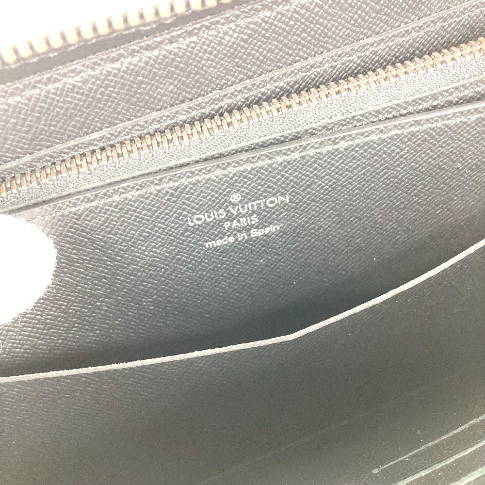 LOUIS VUITTON M61698 Monogram Eclipse Zippy XL Travel Case Handbag Long Wallet Monogram Eclipse Canvas Men's Black