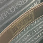 VERSACE ヴィンテージ サンバースト 縦型 ハンドバッグ カバン バニティバッグ ハラコ レディース ブラウン