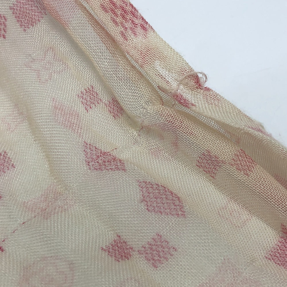 LOUIS VUITTON M72578 Damier Etoile Alizee Stole Cashmere Women's Pink