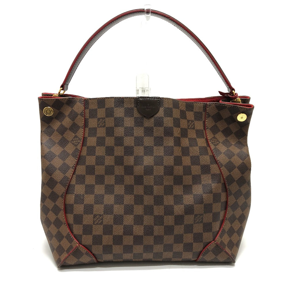 LOUIS VUITTON N41556 ダミエ カイサ ホーボー 肩掛け カバン ショルダーバッグ ダミエキャンバス レディース ブラウン