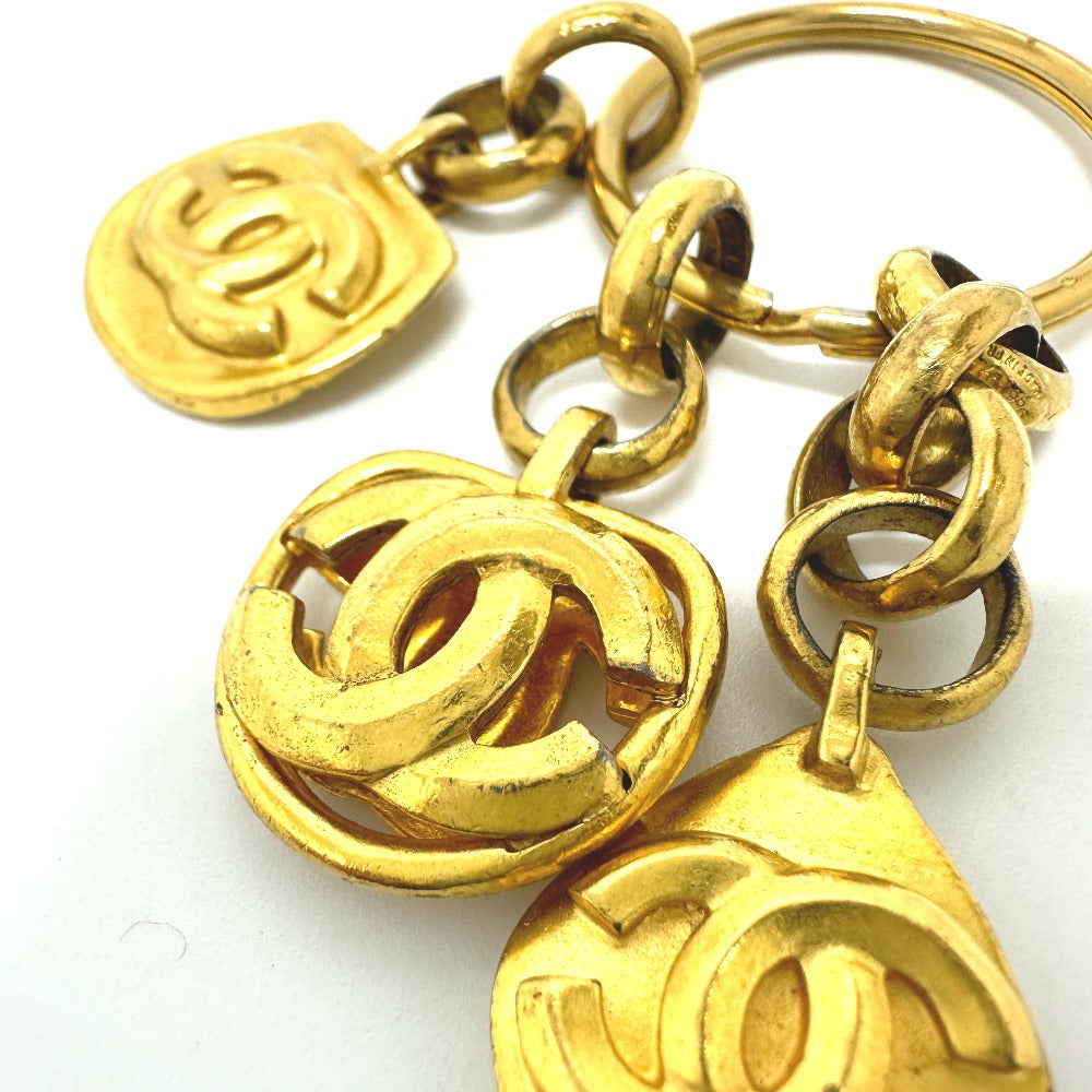 CHANEL ココマーク ヴィンテージ キーホルダー チャーム チャーム GP レディース ゴールド