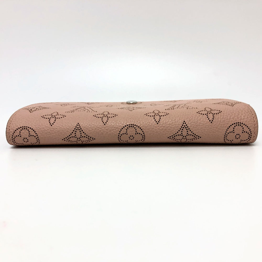 LOUIS VUITTON M60145 モノグラムマヒナ ポルトフォイユ イリス ウォレット 長財布 モノグラムマヒナ レディース マグノリア ピンク