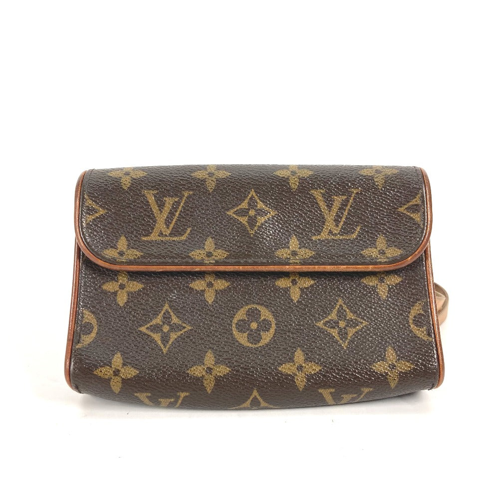 LOUIS VUITTON M51855 モノグラム ポシェット フロランティーヌ ボディバッグ ベルトバッグ カバン ウエストバッグ モノグラムキャンバス レディース ブラウン - brandshop-reference