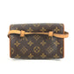 LOUIS VUITTON M51855 モノグラム ポシェット フロランティーヌ ボディバッグ ベルトバッグ カバン ウエストバッグ モノグラムキャンバス レディース ブラウン - brandshop-reference