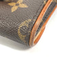 LOUIS VUITTON M51855 モノグラム ポシェット フロランティーヌ ボディバッグ ベルトバッグ カバン ウエストバッグ モノグラムキャンバス レディース ブラウン - brandshop-reference