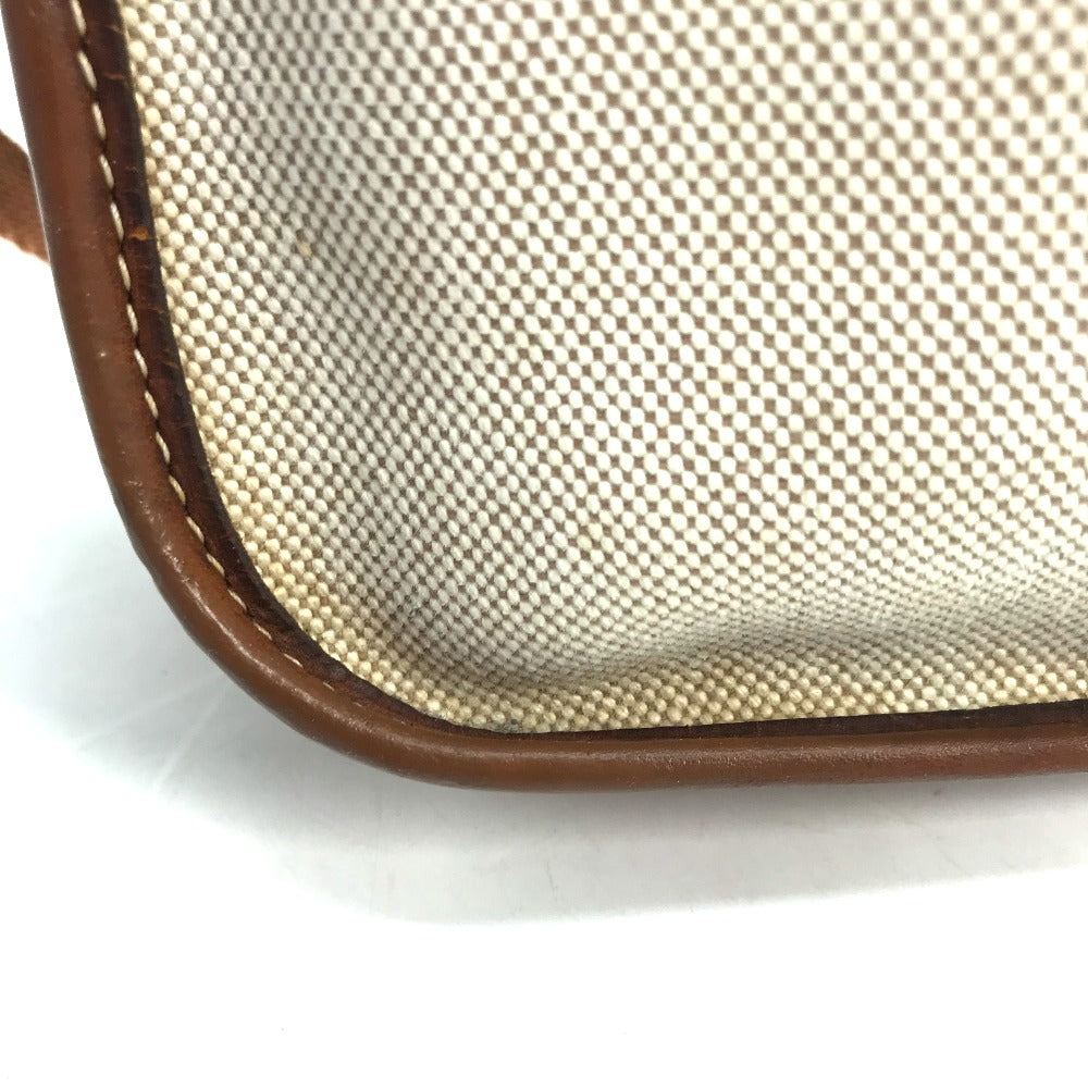 HERMES ヴェスパPM シェーヌダンクル ショルダーバッグ トワルオフィシェ/レザー レディース ベージュ