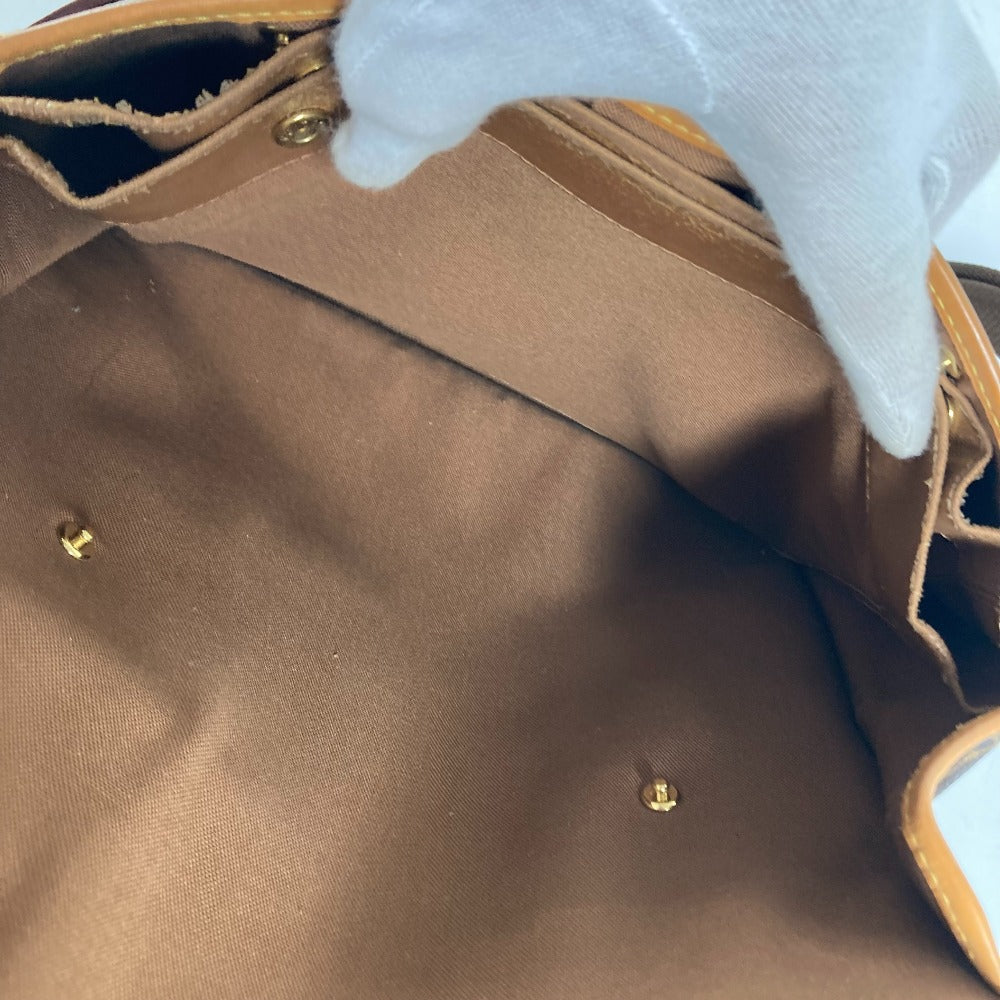 LOUIS VUITTON M40117 モノグラム コンゴPM カバン 斜め掛け メッシュ ネット ショルダーバッグ モノグラムキャンバス レディース ブラウン