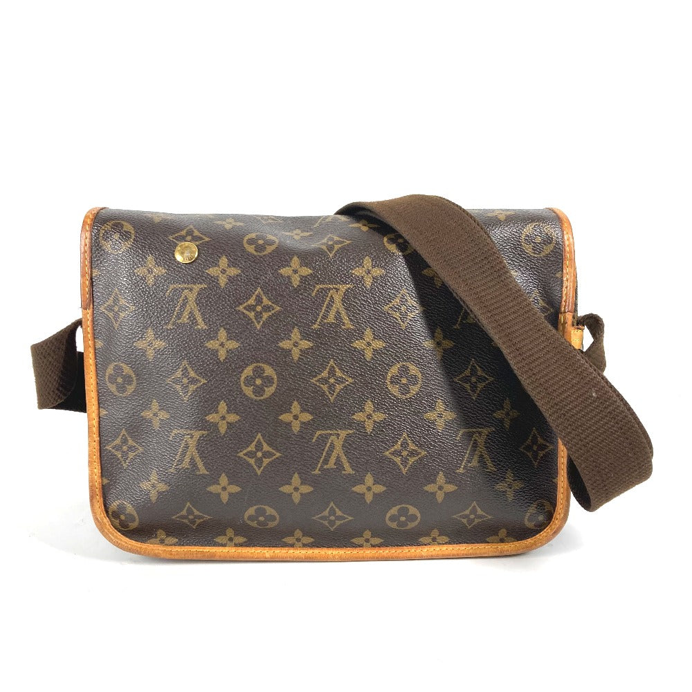 LOUIS VUITTON M40117 モノグラム コンゴPM カバン 斜め掛け メッシュ ネット ショルダーバッグ モノグラムキャンバス レディース ブラウン