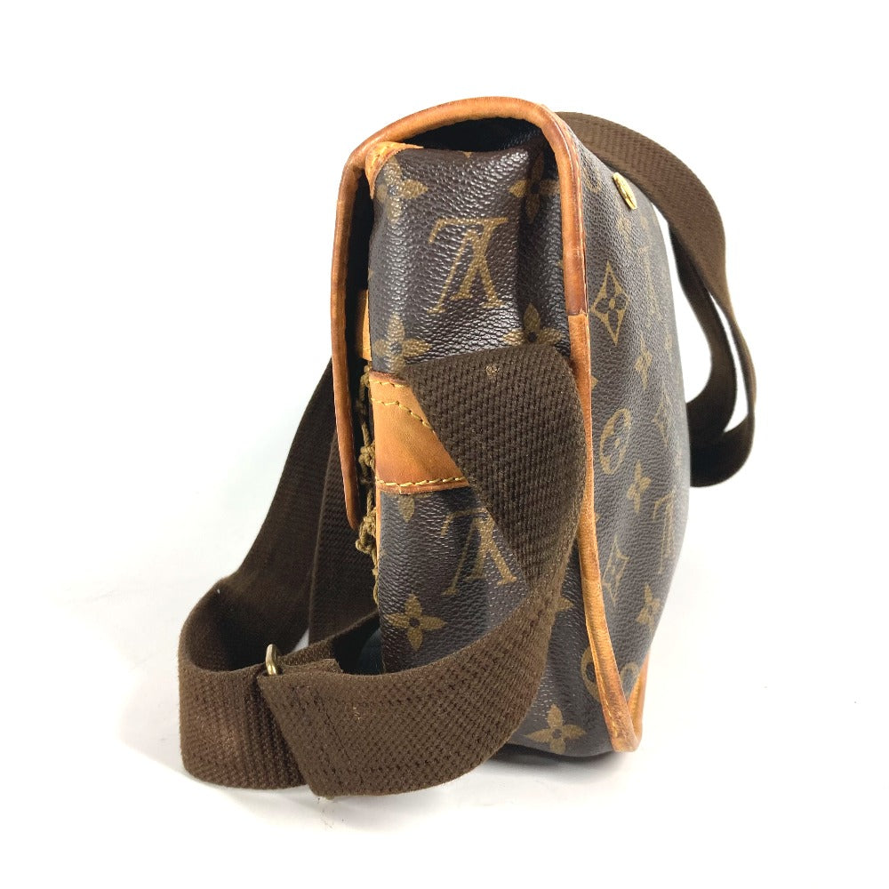 LOUIS VUITTON M40117 モノグラム コンゴPM カバン 斜め掛け メッシュ ネット ショルダーバッグ モノグラムキャンバス レディース ブラウン