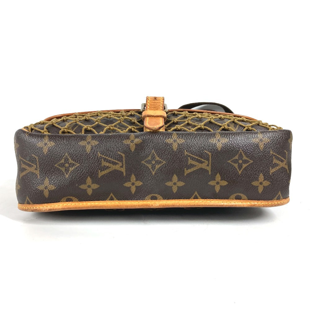 LOUIS VUITTON M40117 モノグラム コンゴPM カバン 斜め掛け メッシュ ネット ショルダーバッグ モノグラムキャンバス レディース ブラウン