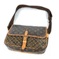 LOUIS VUITTON M40117 モノグラム コンゴPM カバン 斜め掛け メッシュ ネット ショルダーバッグ モノグラムキャンバス レディース ブラウン