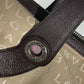 BVLGARI 肩掛け ロゴマニア カバン ミニボストンバッグ ショルダーバッグ レザー/キャンバス レディース ベージュ - brandshop-reference