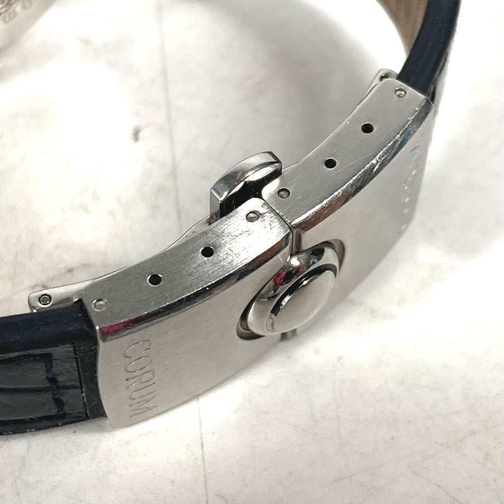 CORUM 39.151.47 レディースウォッチ バブル ダイヤベゼル 腕時計 SS レディース ブルー