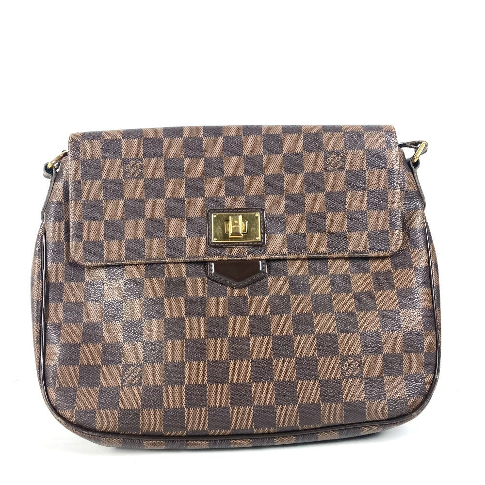LOUIS VUITTON N41178 ダミエ ブザスローズベリー 斜め掛け カバン フラップ ショルダーバッグ ダミエキャンバス レディース エベヌ ブラウン