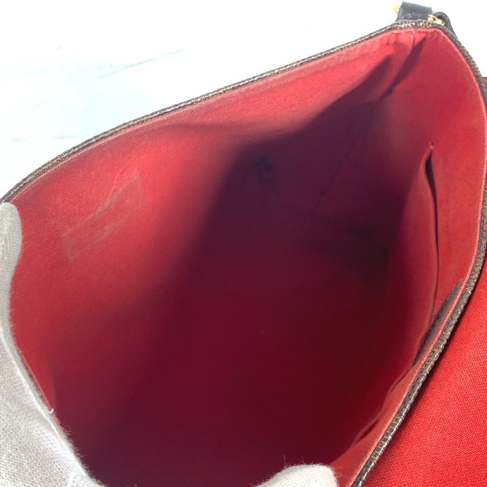 LOUIS VUITTON N41178 ダミエ ブザスローズベリー 斜め掛け カバン フラップ ショルダーバッグ ダミエキャンバス レディース エベヌ ブラウン