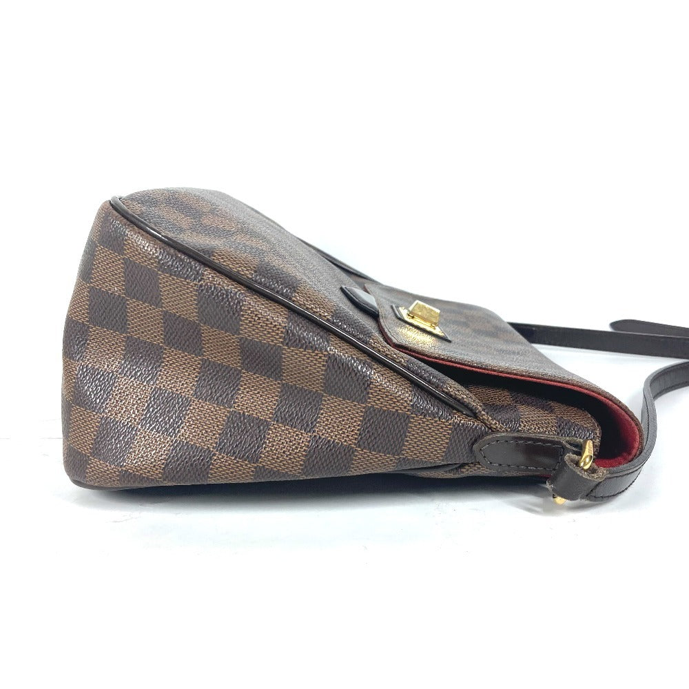 LOUIS VUITTON N41178 ダミエ ブザスローズベリー 斜め掛け カバン フラップ ショルダーバッグ ダミエキャンバス レディース エベヌ ブラウン