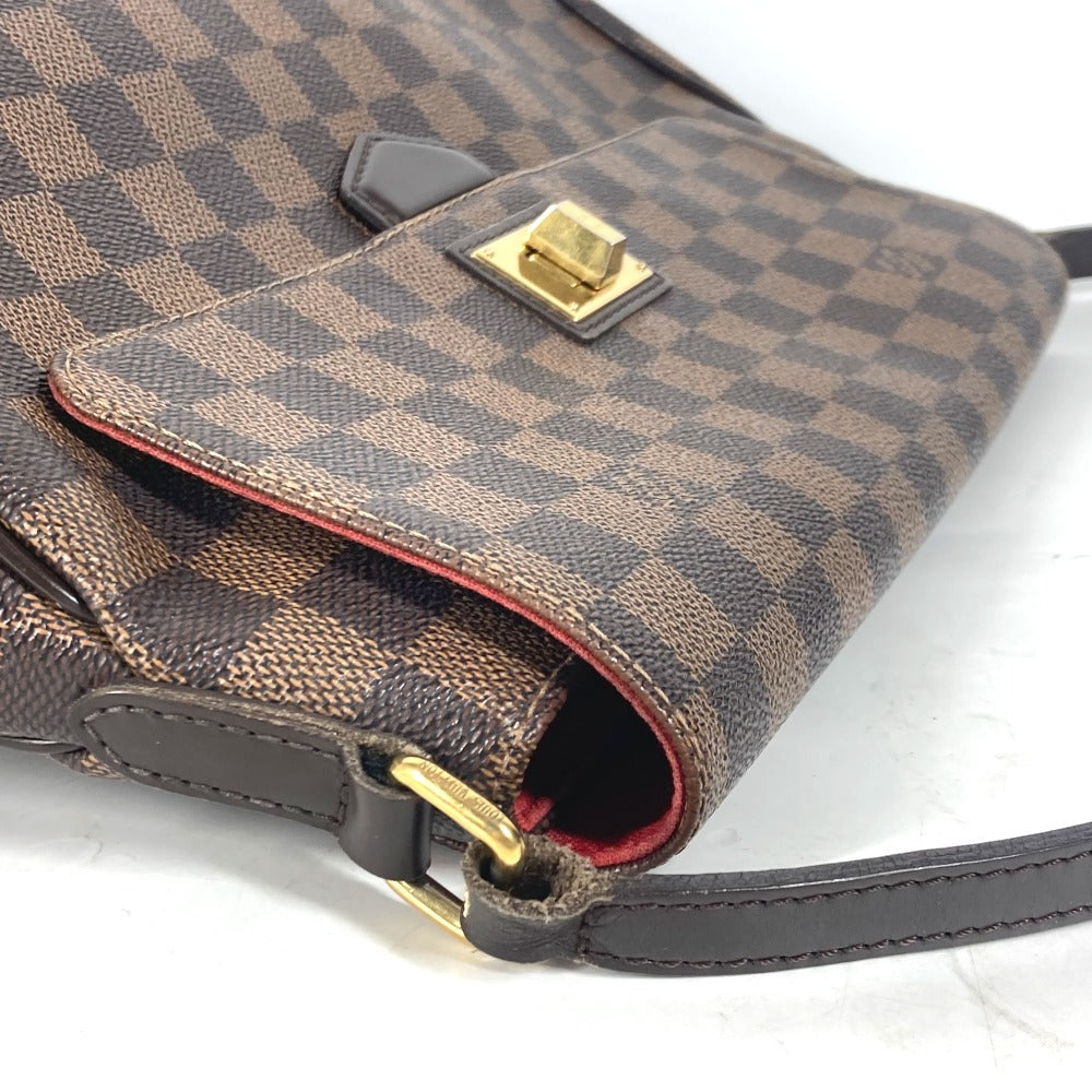 LOUIS VUITTON N41178 ダミエ ブザスローズベリー 斜め掛け カバン フラップ ショルダーバッグ ダミエキャンバス レディース エベヌ ブラウン