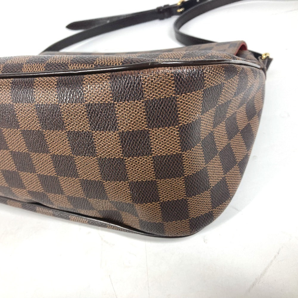LOUIS VUITTON N41178 ダミエ ブザスローズベリー 斜め掛け カバン フラップ ショルダーバッグ ダミエキャンバス レディース エベヌ ブラウン