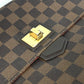 LOUIS VUITTON N41178 ダミエ ブザスローズベリー 斜め掛け カバン フラップ ショルダーバッグ ダミエキャンバス レディース エベヌ ブラウン