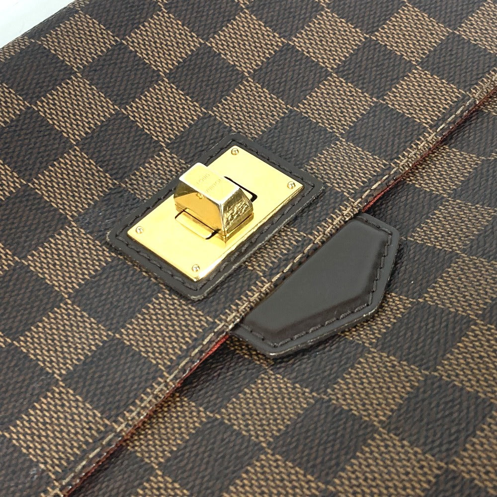 LOUIS VUITTON N41178 ダミエ ブザスローズベリー 斜め掛け カバン フラップ ショルダーバッグ ダミエキャンバス レディース エベヌ ブラウン