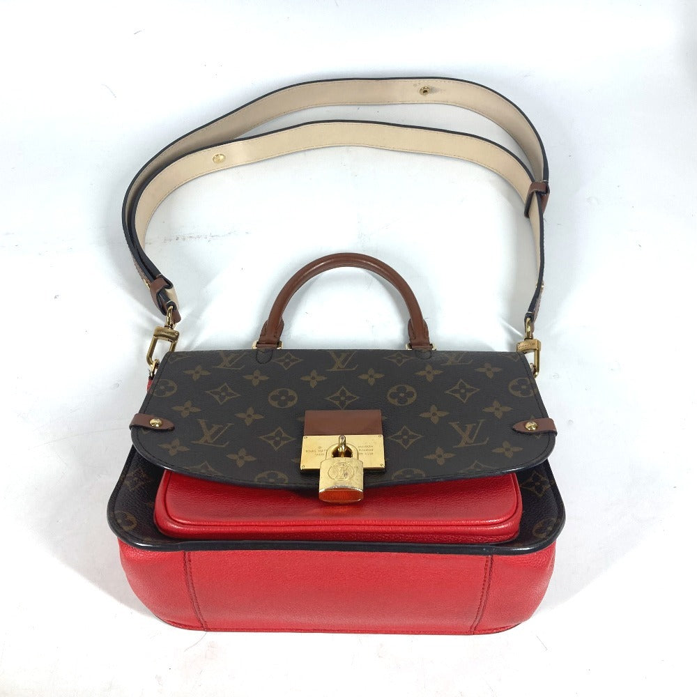 LOUIS VUITTON M44548 モノグラム ヴォジラールPM カバン トートバッグ 2WAYバッグ ショルダーバッグ 肩掛け ハンドバッグ モノグラムキャンバス レディース コクリコ ブラウン - brandshop-reference