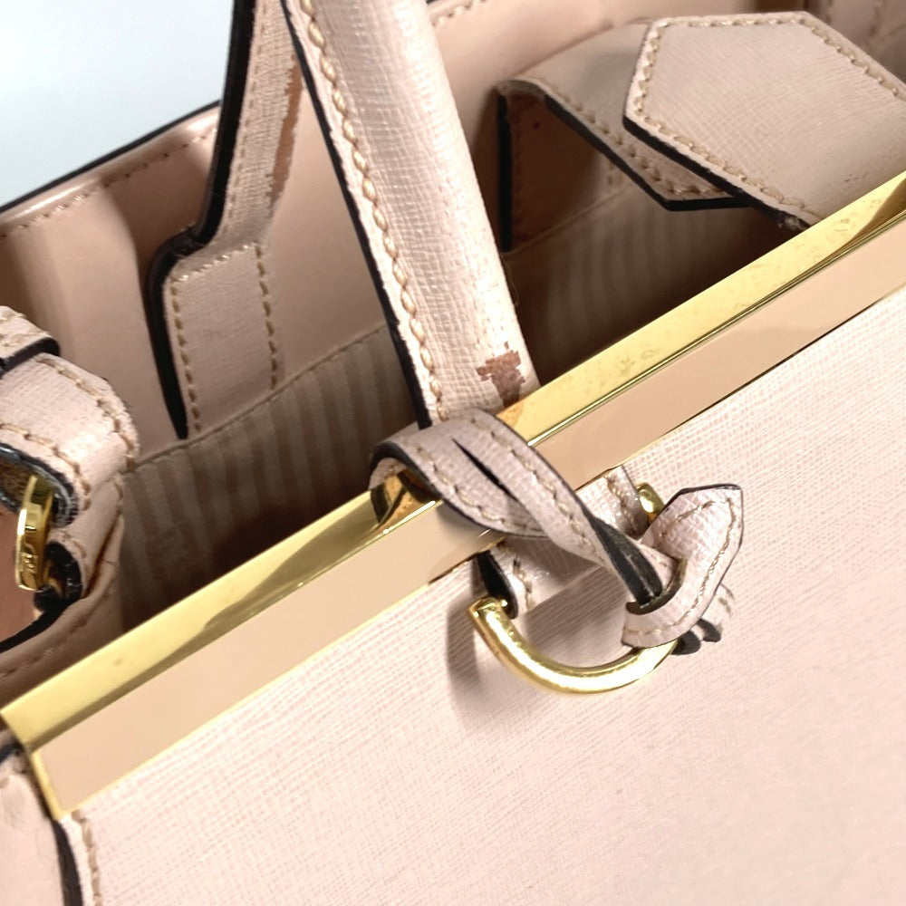 FENDI 8BH250 トゥジュール カバン トートバッグ 肩掛け 2WAYバッグ ショルダーバッグ レザー レディース ベージュ