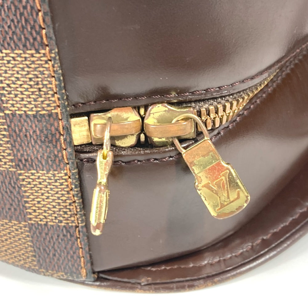 LOUIS VUITTON N51282 ダミエ サリア オリゾンタル カバン 肩掛け トートバッグ ショルダーバッグ ハンドバッグ ダミエキャンバス レディース エベヌ ブラウン