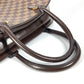 LOUIS VUITTON N51282 ダミエ サリア オリゾンタル カバン 肩掛け トートバッグ ショルダーバッグ ハンドバッグ ダミエキャンバス レディース エベヌ ブラウン