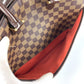 LOUIS VUITTON N51282 ダミエ サリア オリゾンタル カバン 肩掛け トートバッグ ショルダーバッグ ハンドバッグ ダミエキャンバス レディース エベヌ ブラウン