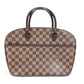 LOUIS VUITTON N51282 ダミエ サリア オリゾンタル カバン 肩掛け トートバッグ ショルダーバッグ ハンドバッグ ダミエキャンバス レディース エベヌ ブラウン