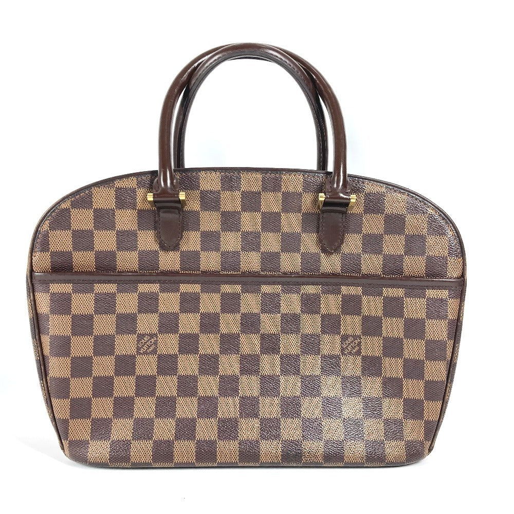 LOUIS VUITTON N51282 ダミエ サリア オリゾンタル カバン 肩掛け トートバッグ ショルダーバッグ ハンドバッグ ダミエキャンバス レディース エベヌ ブラウン