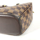 LOUIS VUITTON N51282 ダミエ サリア オリゾンタル カバン 肩掛け トートバッグ ショルダーバッグ ハンドバッグ ダミエキャンバス レディース エベヌ ブラウン