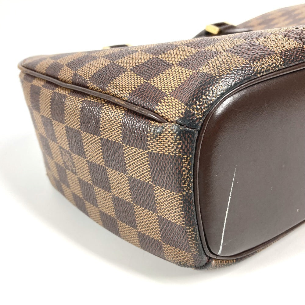 LOUIS VUITTON N51282 ダミエ サリア オリゾンタル カバン 肩掛け トートバッグ ショルダーバッグ ハンドバッグ ダミエキャンバス レディース エベヌ ブラウン