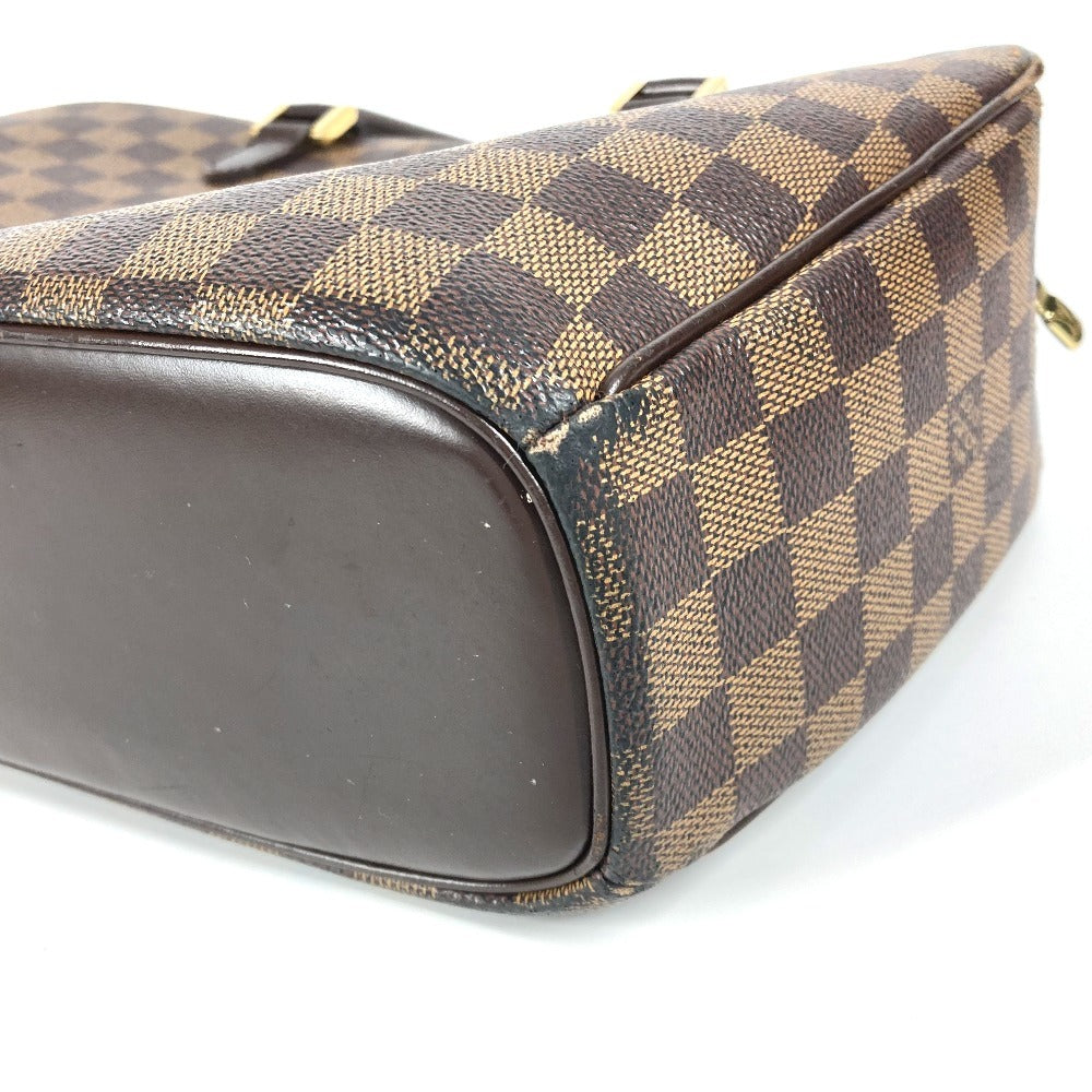 LOUIS VUITTON N51282 ダミエ サリア オリゾンタル カバン 肩掛け トートバッグ ショルダーバッグ ハンドバッグ ダミエキャンバス レディース エベヌ ブラウン