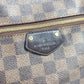 LOUIS VUITTON N41013 ダミエ イエナMM 肩掛け カバン ショルダーバッグ トートバッグ ダミエキャンバス レディース エベヌ ブラウン