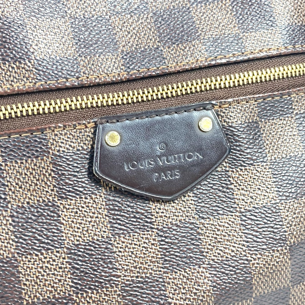 LOUIS VUITTON N41013 ダミエ イエナMM 肩掛け カバン ショルダーバッグ トートバッグ ダミエキャンバス レディース エベヌ ブラウン