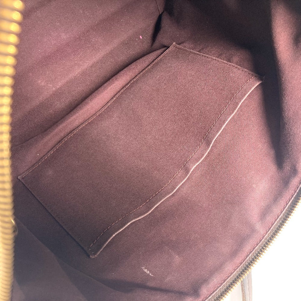 LOUIS VUITTON N41013 ダミエ イエナMM 肩掛け カバン ショルダーバッグ トートバッグ ダミエキャンバス レディース エベヌ ブラウン