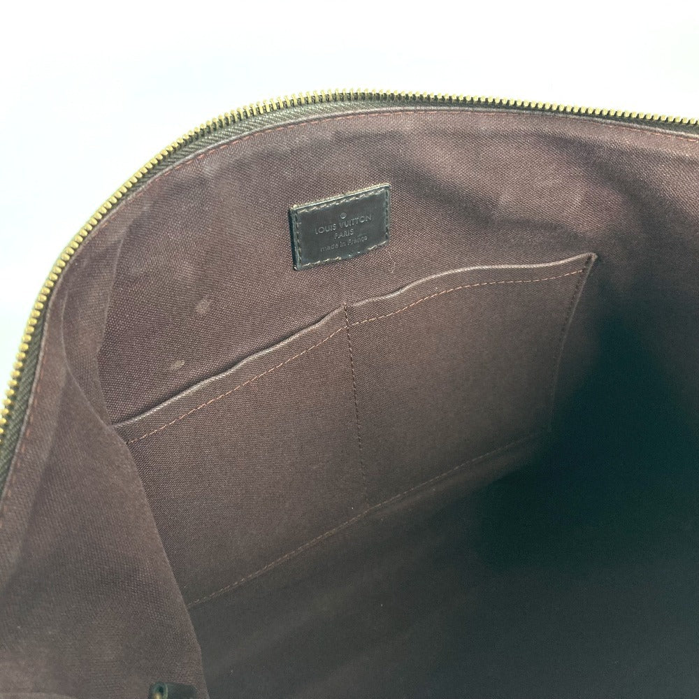 LOUIS VUITTON N41013 ダミエ イエナMM 肩掛け カバン ショルダーバッグ トートバッグ ダミエキャンバス レディース エベヌ ブラウン