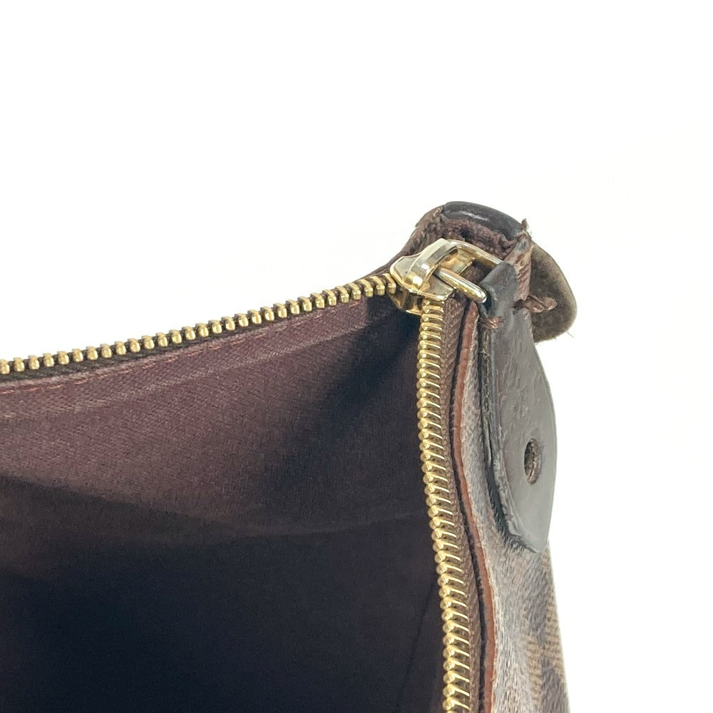 LOUIS VUITTON N41013 ダミエ イエナMM 肩掛け カバン ショルダーバッグ トートバッグ ダミエキャンバス レディース エベヌ ブラウン