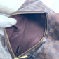 LOUIS VUITTON N41013 ダミエ イエナMM 肩掛け カバン ショルダーバッグ トートバッグ ダミエキャンバス レディース エベヌ ブラウン