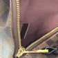 LOUIS VUITTON N41013 ダミエ イエナMM 肩掛け カバン ショルダーバッグ トートバッグ ダミエキャンバス レディース エベヌ ブラウン
