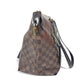LOUIS VUITTON N41013 ダミエ イエナMM 肩掛け カバン ショルダーバッグ トートバッグ ダミエキャンバス レディース エベヌ ブラウン