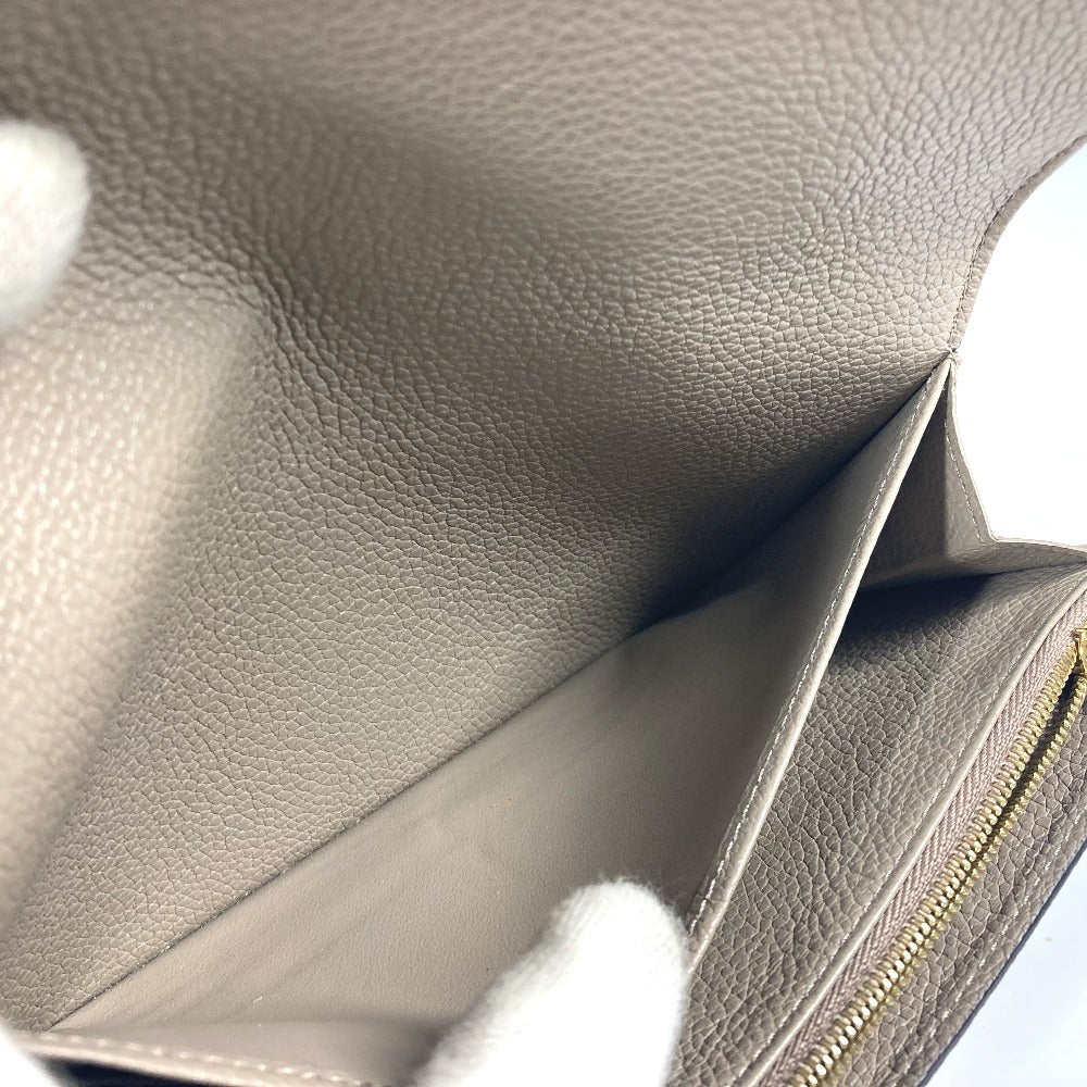 LOUIS VUITTON M82256 モノグラムアンプラント ポルトフォイユサラ ロングウォレット 長財布 モノグラムアンプラントレザー ユニセックス トゥルトレール ベージュ