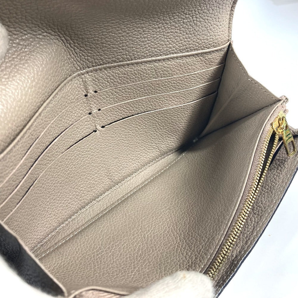 LOUIS VUITTON M82256 モノグラムアンプラント ポルトフォイユサラ ロングウォレット 長財布 モノグラムアンプラントレザー ユニセックス トゥルトレール ベージュ