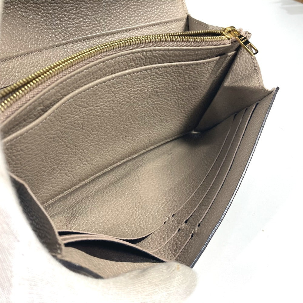 LOUIS VUITTON M82256 モノグラムアンプラント ポルトフォイユサラ ロングウォレット 長財布 モノグラムアンプラントレザー ユニセックス トゥルトレール ベージュ