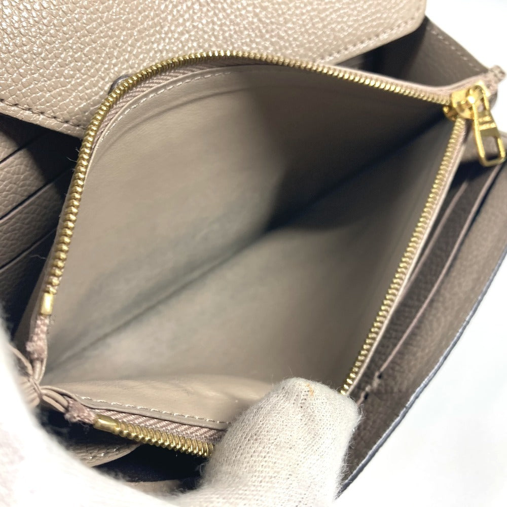 LOUIS VUITTON M82256 モノグラムアンプラント ポルトフォイユサラ ロングウォレット 長財布 モノグラムアンプラントレザー ユニセックス トゥルトレール ベージュ