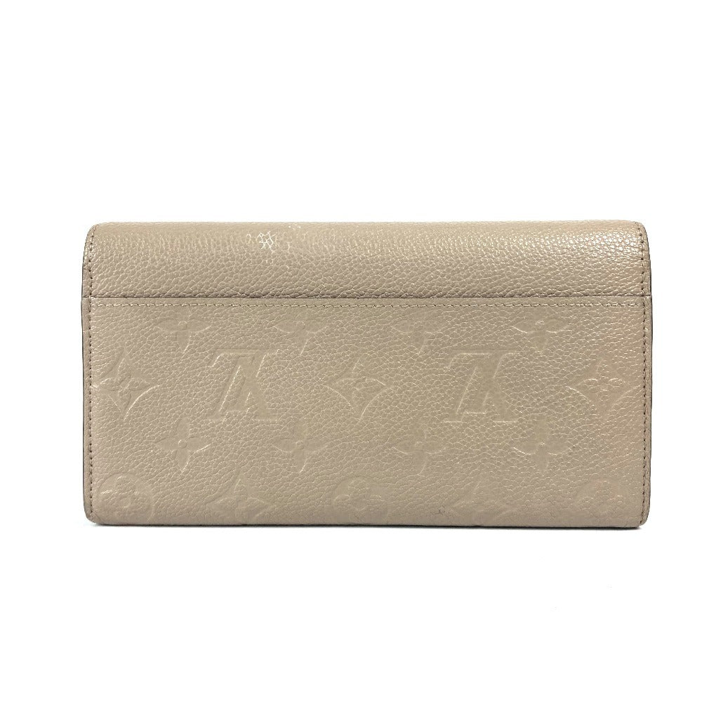 LOUIS VUITTON M82256 モノグラムアンプラント ポルトフォイユサラ ロングウォレット 長財布 モノグラムアンプラントレザー ユニセックス トゥルトレール ベージュ